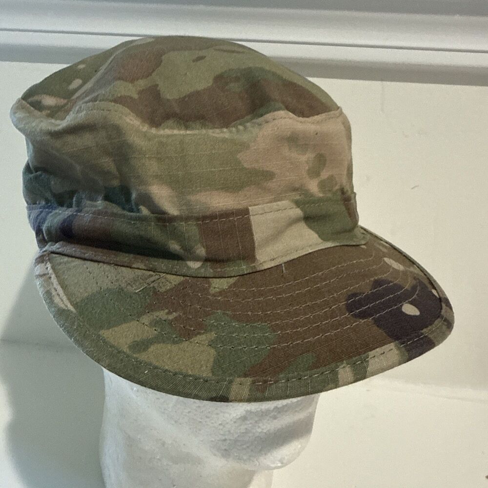 US Army Patrol Cap Hat Military OCP Camo 7 1/4